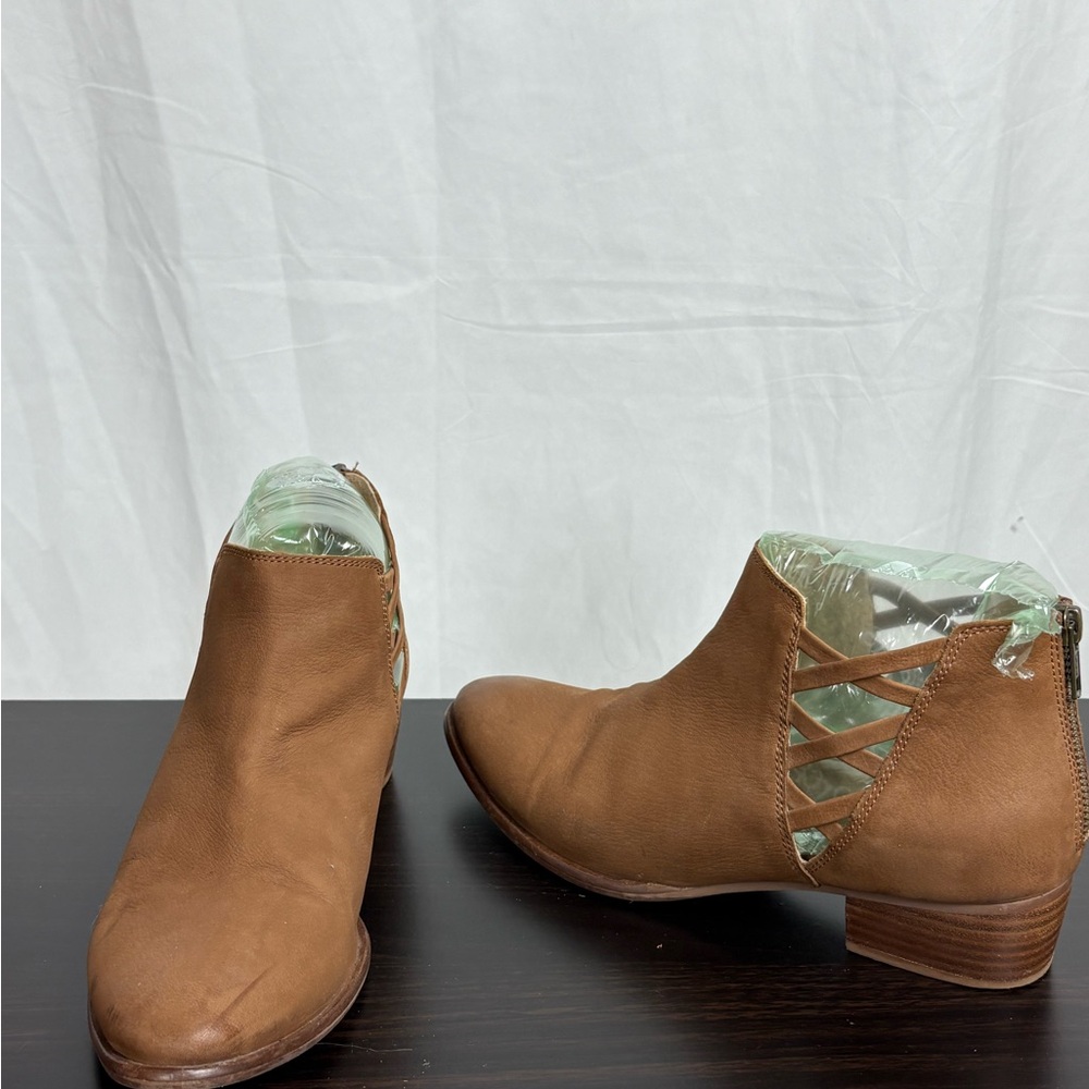 Seychelles Tan Ankle Booties